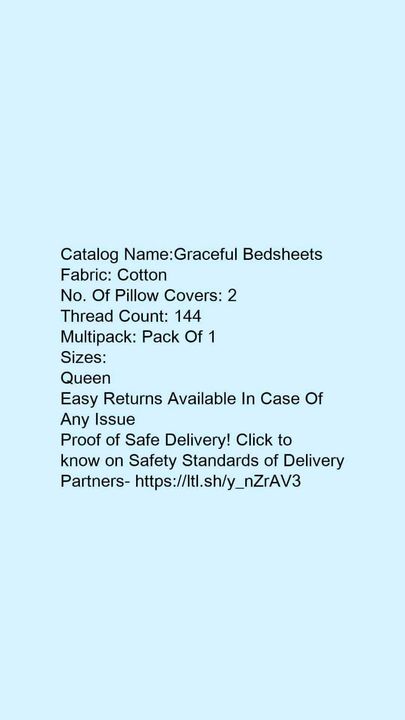 Graceful bedsheets  uploaded by Wear classy on 9/16/2021
