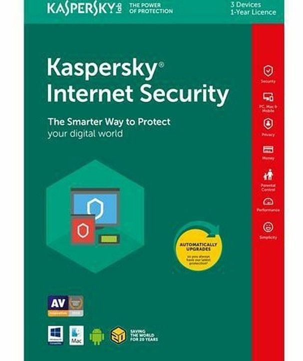 Kaspersky Internet Security 1 User for 3 Year uploaded by business on 9/9/2020