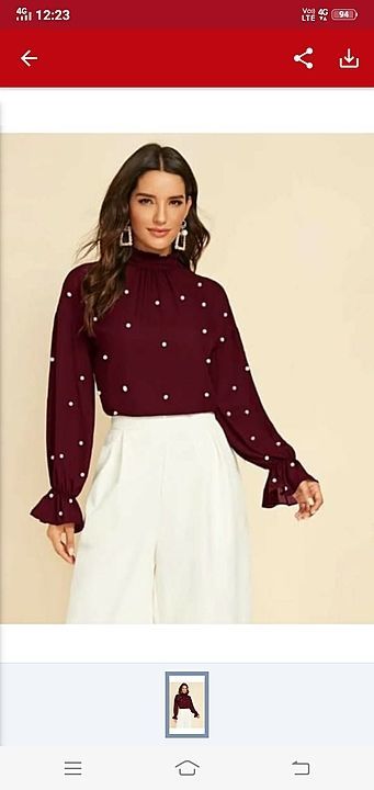 Stylish crop top uploaded by business on 6/2/2020
