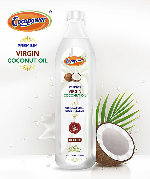 Cocopower Virgin Coconut Oil 500ml uploaded by Jain Agro Food Products Pvt. Ltd. on 9/10/2020