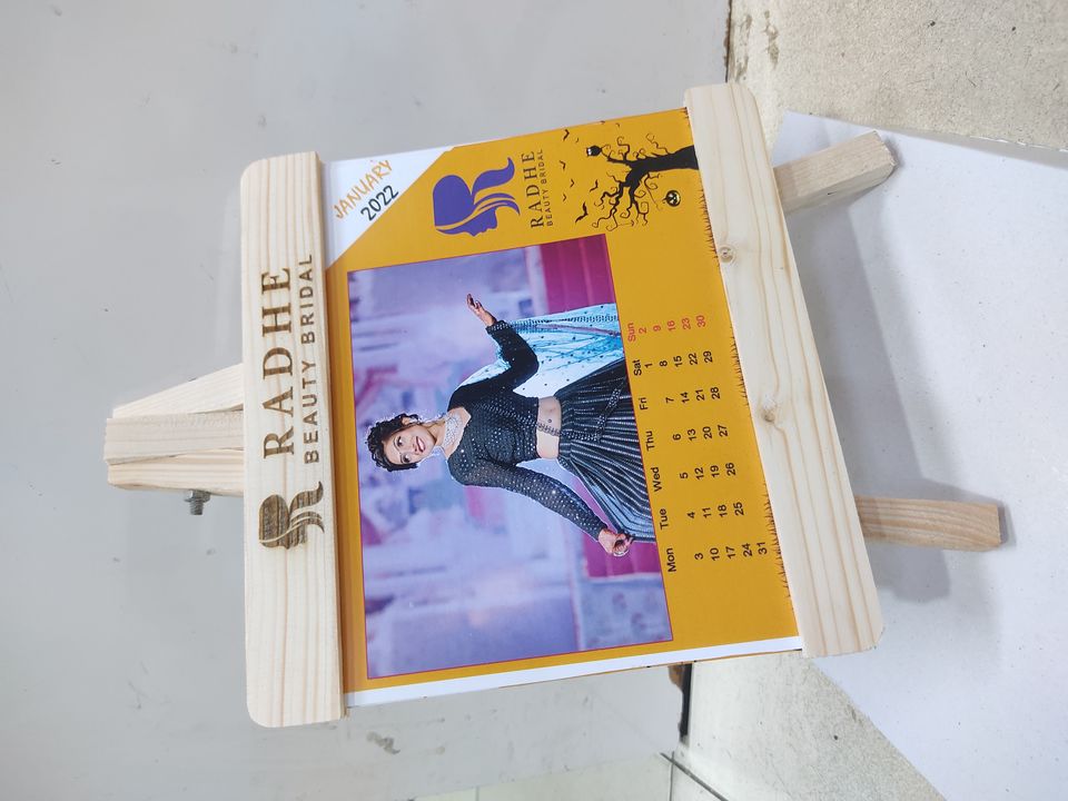 Wooden Photo Trypod Calander uploaded by business on 9/16/2021