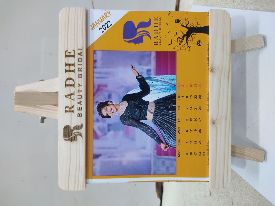 Wooden Photo Trypod Calander uploaded by Magic Art on 9/16/2021