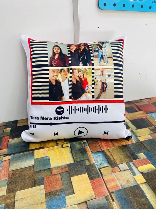 Spotify cushion uploaded by Magic Art on 9/16/2021
