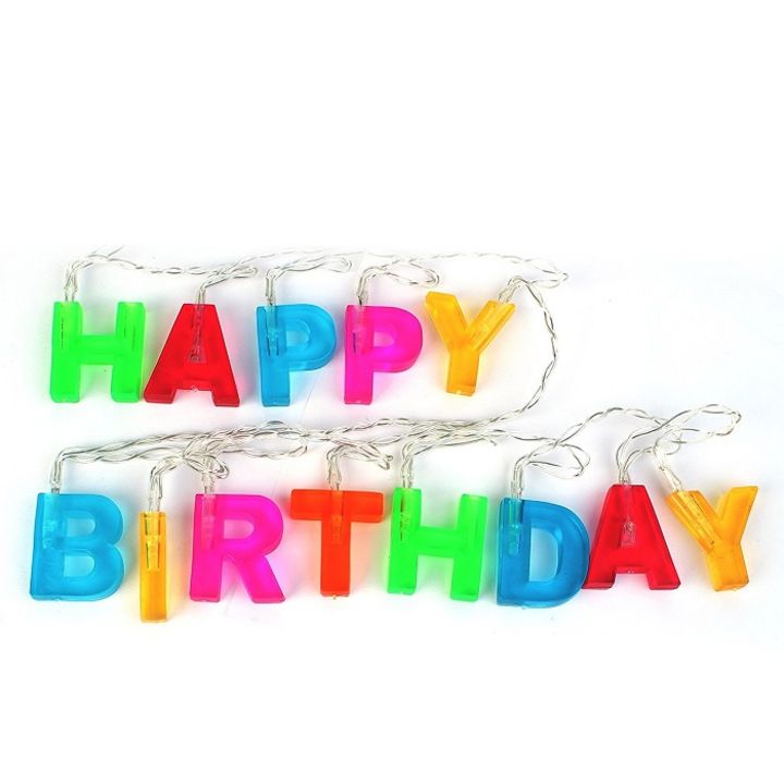 Happy Birthday Lights -13 LED Letter Battery Operated

 uploaded by Wholestock on 9/16/2021
