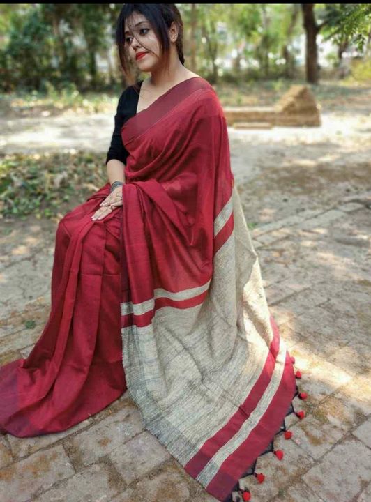 Cotton silk handloom with pallu ghichha saree
  uploaded by business on 9/16/2021