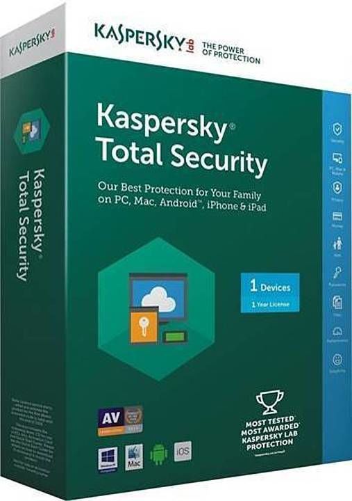 Kaspersky Total Security 1 User For 3 Year uploaded by business on 9/10/2020