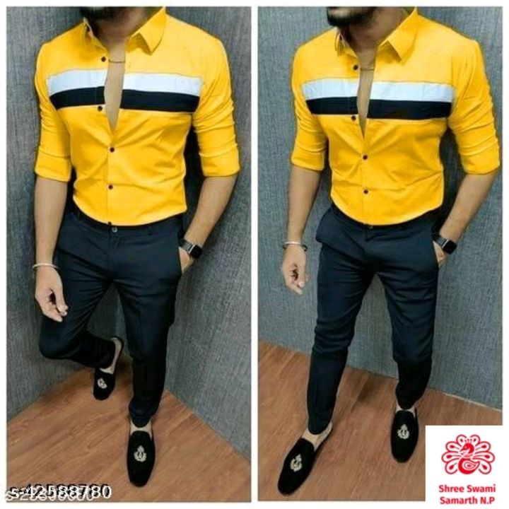 Men stylish shirt uploaded by Nitin Paithankar on 9/16/2021