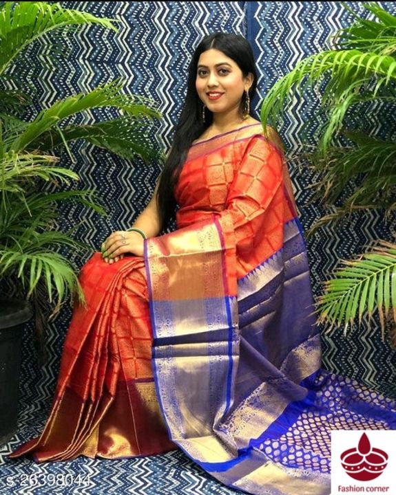 Jevika sensational saree uploaded by Fashion corner on 9/16/2021