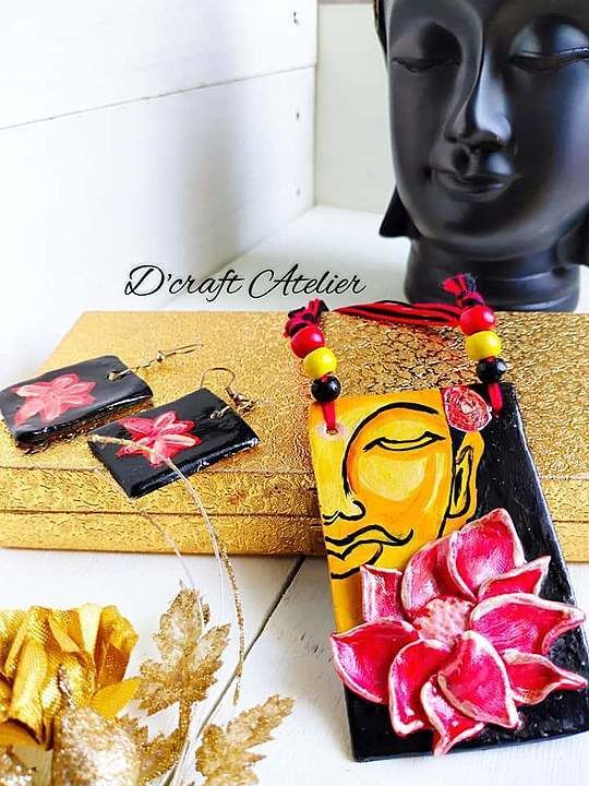 Budhha 3d  handmade Necklace  uploaded by business on 9/10/2020