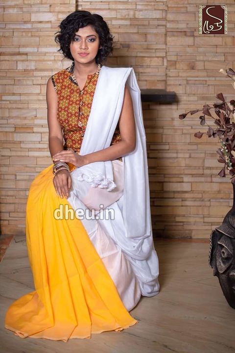 Khadi cotton saree  uploaded by business on 9/17/2021