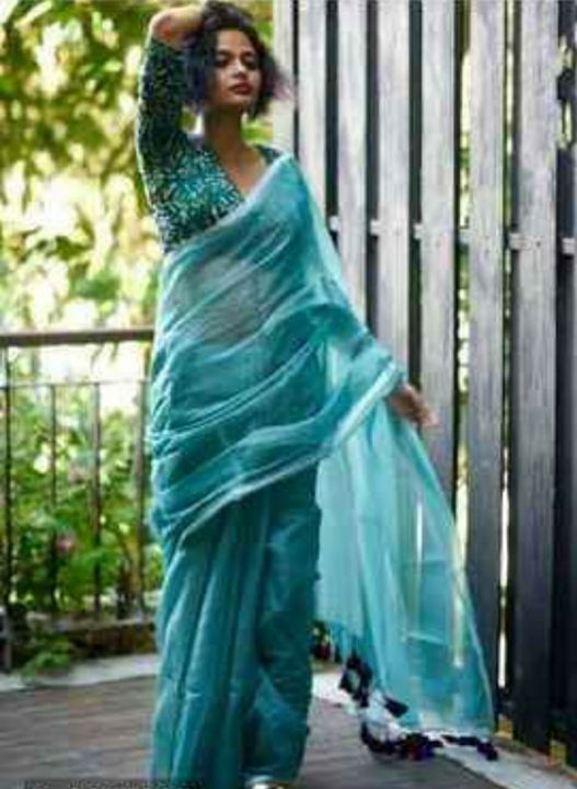 Khadi cotton saree  uploaded by Aisha Collection on 9/17/2021