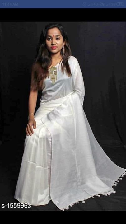 Khadi cotton saree  uploaded by Aisha Collection on 9/17/2021
