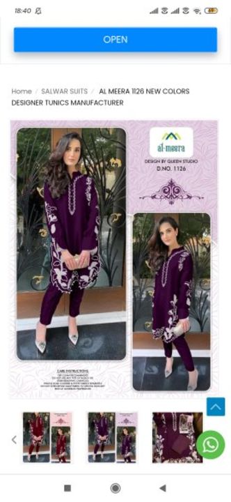 Post image I want 5 Pieces of Party wear Kurta pant set ready made.
Chat with me only if you offer COD.
Below are some sample images of what I want.