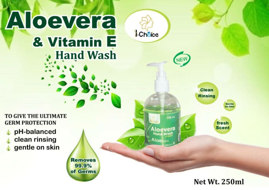 #I-CHOICE #ALOEVERA WITH VITAMIN E HAND WASH
Enriched with Aloe Vera and Vitamin E,#I-CHOICE's Hand  uploaded by business on 9/17/2021