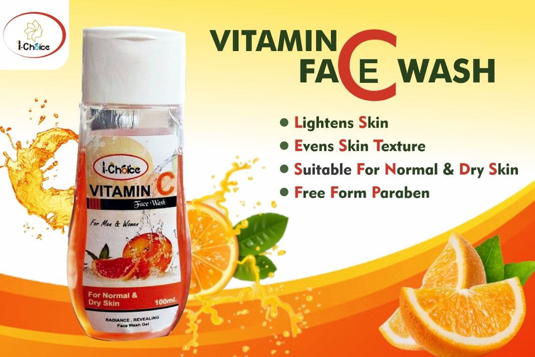I-Choice Vitamin C Face Wash with the goodness of Vitamin C and Turmeric has brightening properties  uploaded by business on 9/17/2021