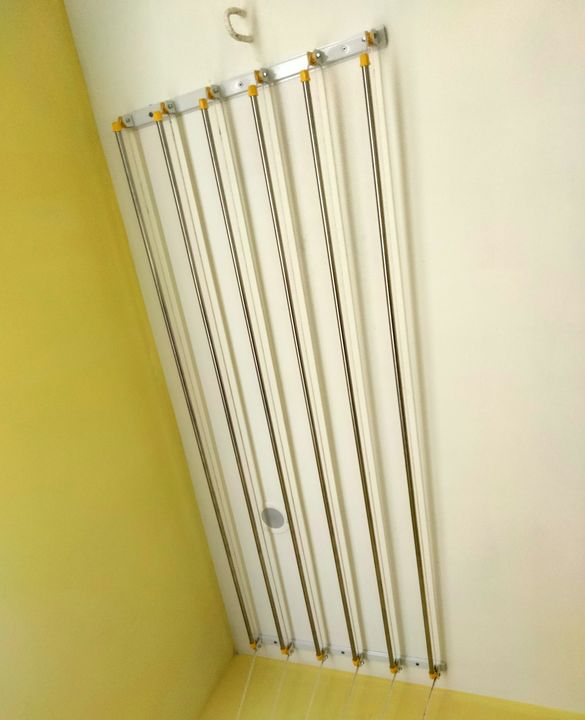 Pulley Ceiling Cloth Drying Hanger - Stainless Steel - 4Feet X 6Line uploaded by Kumaran & Company on 9/17/2021