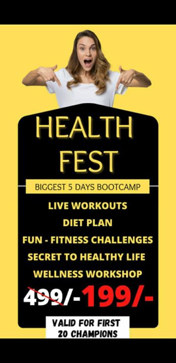Fitness Challey uploaded by business on 9/17/2021