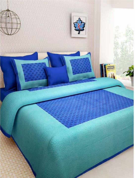 Jaipuri pure cotton bedsheet  uploaded by Neetu Enterprises on 9/17/2021