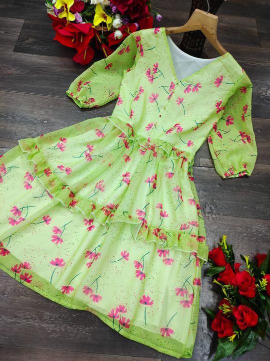 Dress uploaded by Eeshwak collections on 9/17/2021