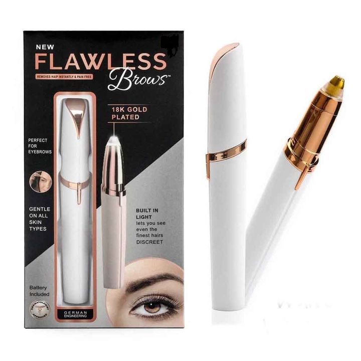 Pradipta’s Flawless Eyebrow Hair Remover for Women, Portable Safe Battery Operated Painless Eyebrow  uploaded by business on 9/17/2021