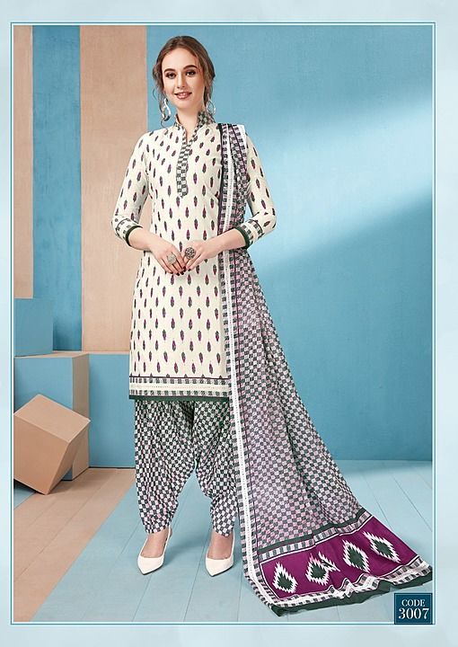 Cotton dress material uploaded by Adi fashion club  on 6/2/2020