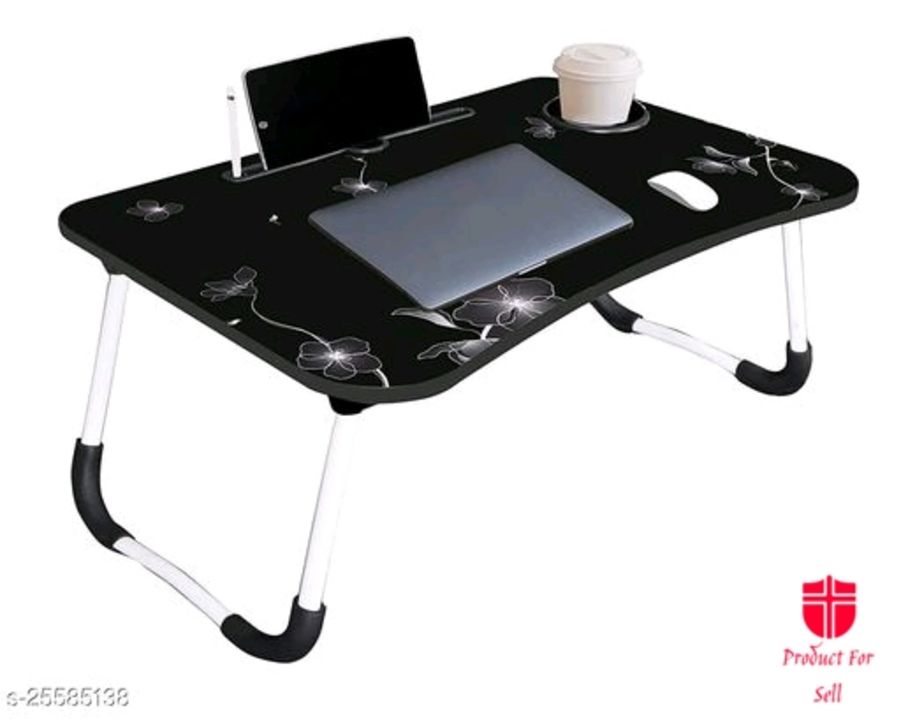 lvy&lane Wood Portable Laptop Table (blacklower) uploaded by RANAJEET KUMAR PRAJAPATI on 9/18/2021