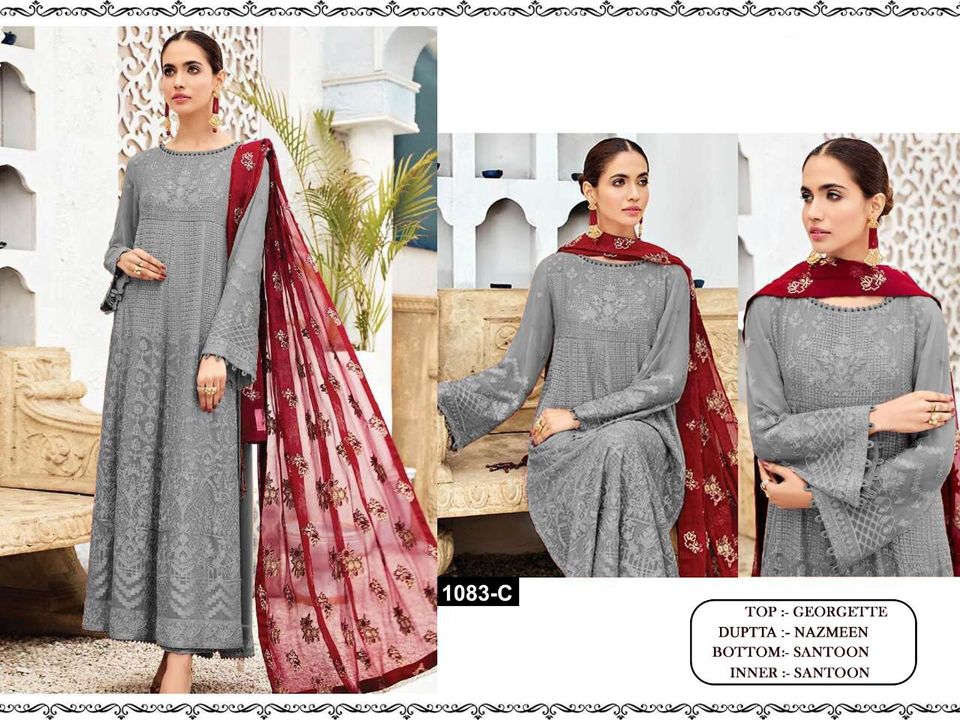 Pakistani design dress uploaded by business on 9/18/2021