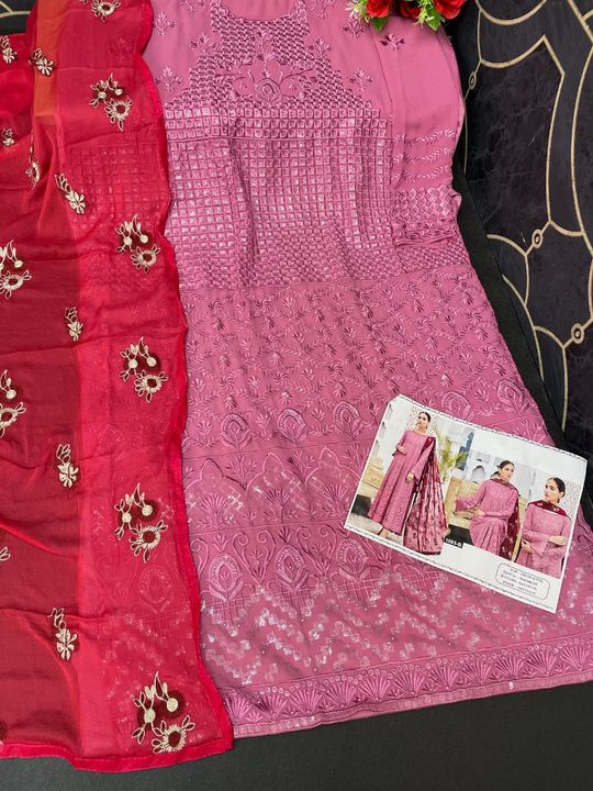 Pakistani design dress uploaded by Yuva fashion gallery on 9/18/2021