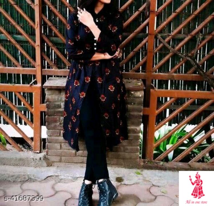Abhisharika attractive women's kurtis uploaded by All in one store on 9/18/2021