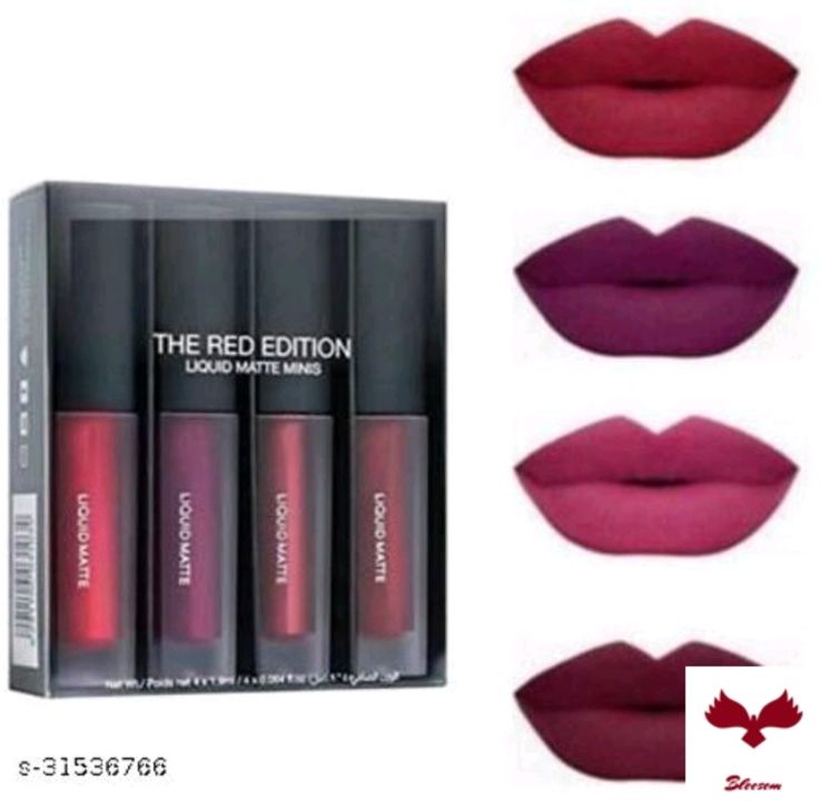 Matte lipstick combooo 4 uploaded by Blosoom on 9/18/2021