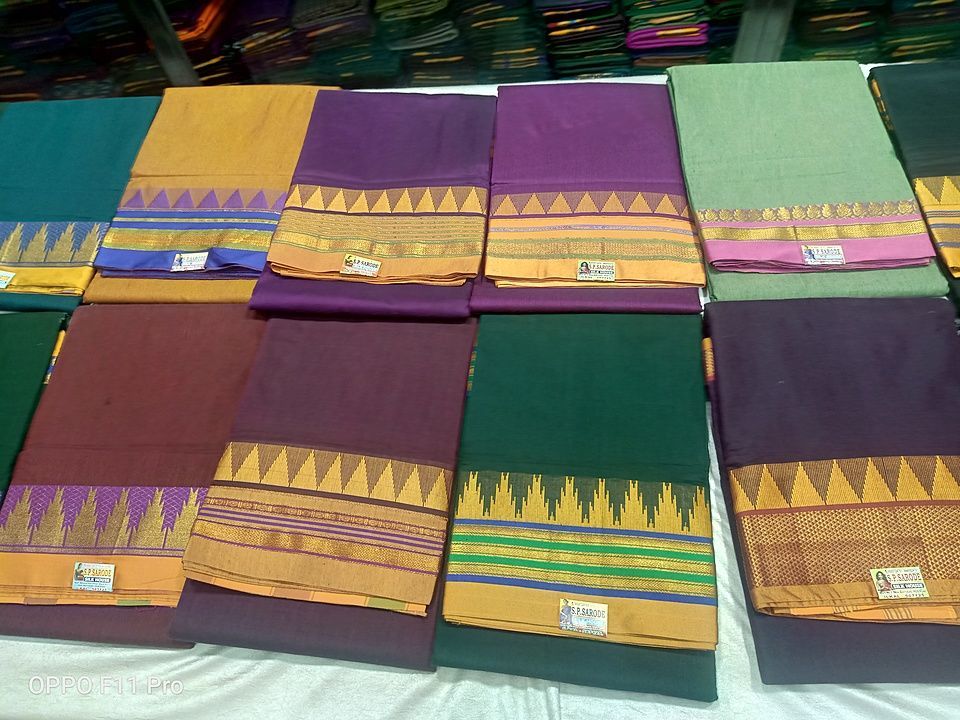 Cotton sarees ilkal uploaded by S P Sarode Silk House ilkal  on 9/10/2020