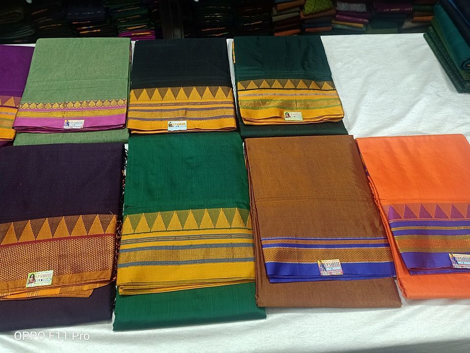 Ilkal cotton sarees uploaded by business on 9/10/2020