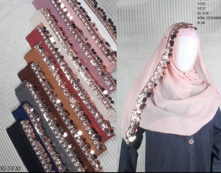 Hijab uploaded by Being Muslims the hijab shop on 9/18/2021