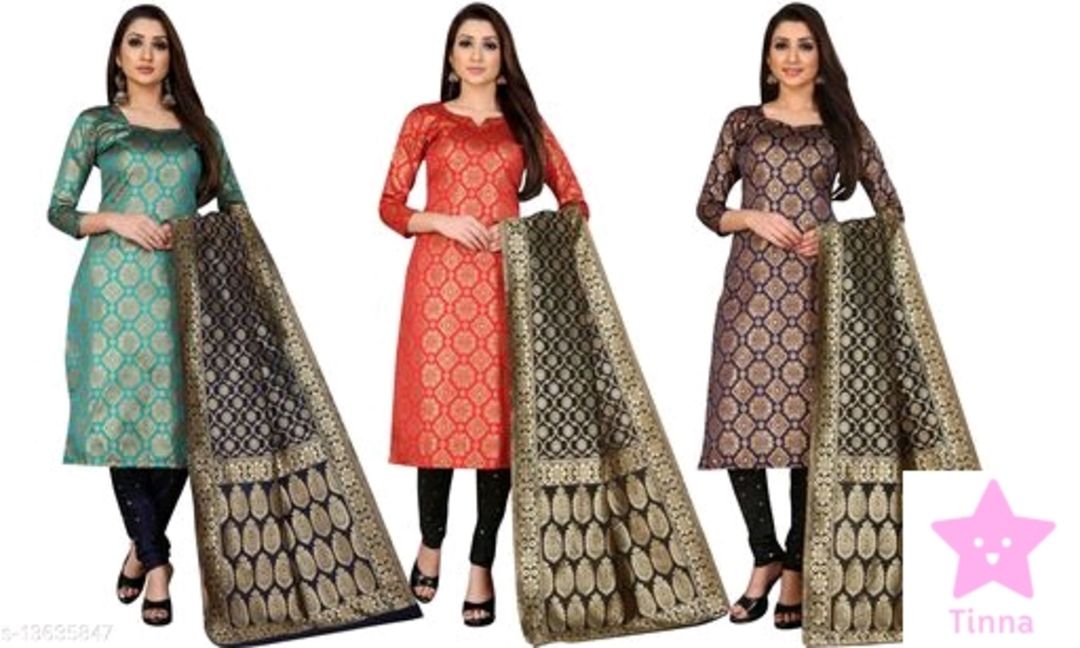 Jivika alluring salwar suits &dress materials.. uploaded by business on 9/18/2021