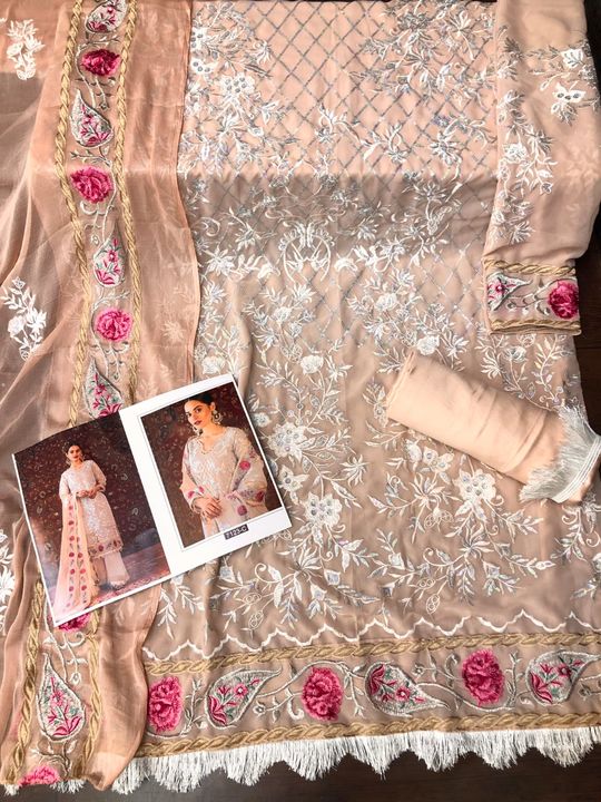Pakistani suit uploaded by Yuva fashion gallery on 9/18/2021