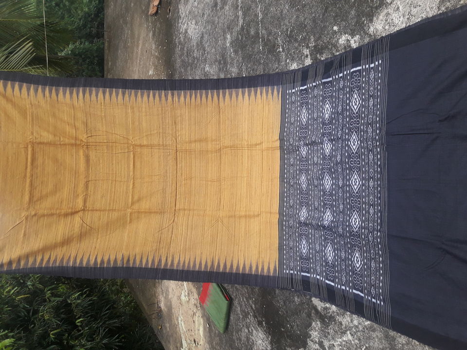Handloom tussar gicha silk saree with blause  uploaded by Tussar ghicha silk saree business on 9/18/2021
