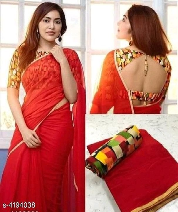 Attractive designer women saree uploaded by business on 9/10/2020