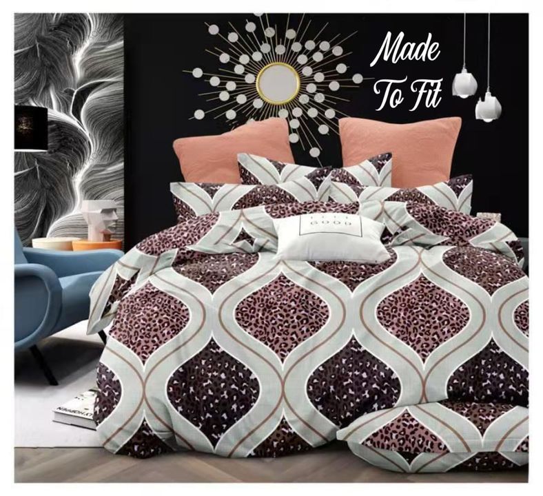Heavy glace cotton bedsheet uploaded by SIMMI INTERNATIONAL on 9/18/2021
