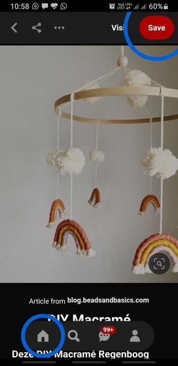 Macrame hangings uploaded by business on 9/19/2021
