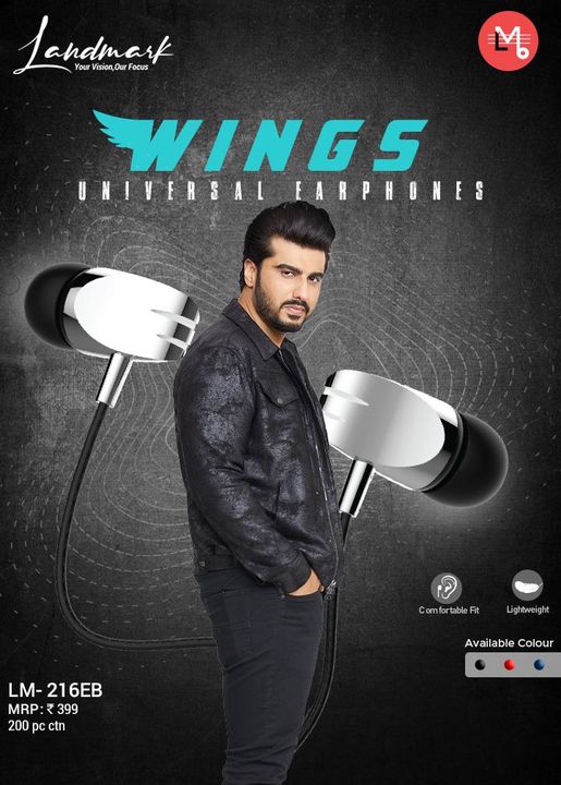 Landmark wings FULL HD BASS  EARPHONES  uploaded by Atoz store on 9/19/2021