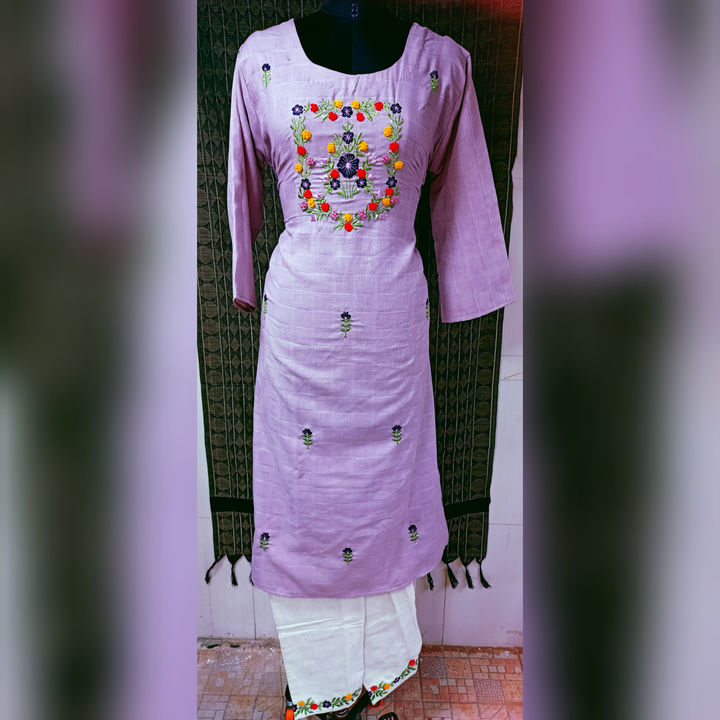 Kurti with pant  uploaded by business on 9/19/2021