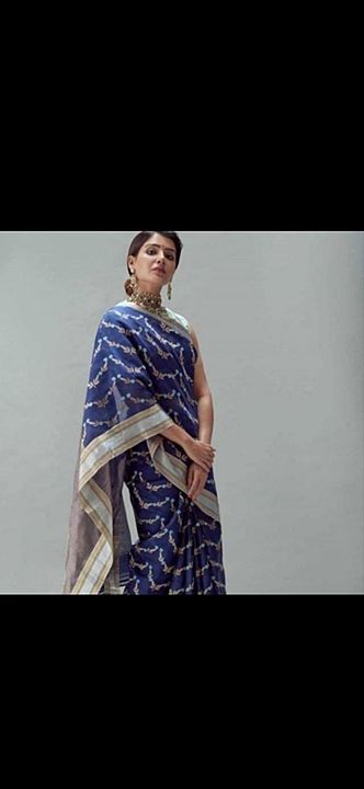 Chanderi pattu silk uploaded by Iqra chanderi saree house on 9/10/2020