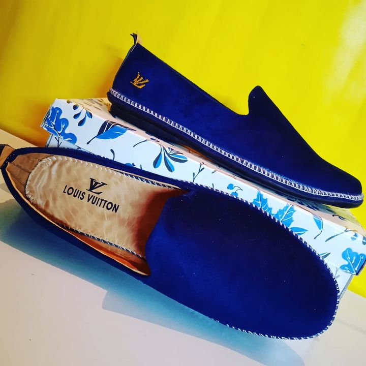 Blue loafers uploaded by Fashion Gravity on 9/19/2021