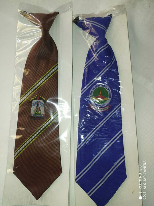 Jacquard school tie uploaded by business on 9/19/2021