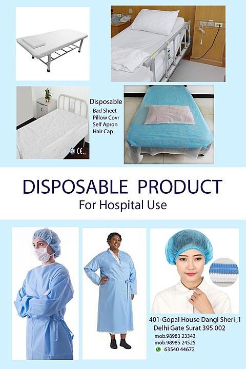 Disposable products for hospital use uploaded by business on 9/10/2020