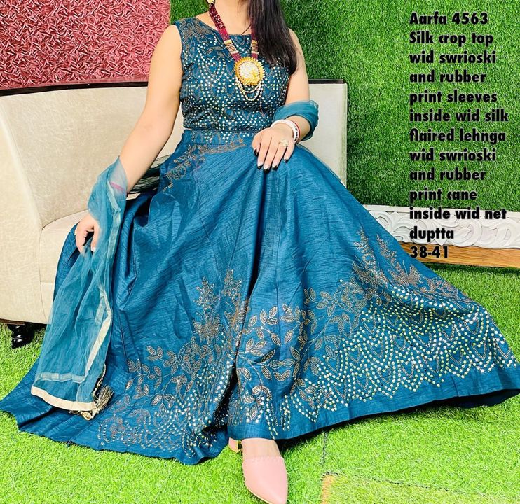 Post image ❤️❤️*

*DURGA PUJA &amp; KARVA SPEVIAL LAUNCH*🎀
 
 Wid AARFA *Fabulous* launch ⛱

This Festive season let the world shine up with your *SPARKLE* 👗

* STYLE UP WITH OUR style *
Rock your wardrobe and make a style statement with *AARFA* 💁🏼

Just _*Buy now* or *cry later* 😄_

*Note*. Aarfa designer collection will come with aarfa tagging 🎀 beware of replicas 🎀 buy only origional🎀 we aren't responsible for any fake outfit delivered to u🤗🤗