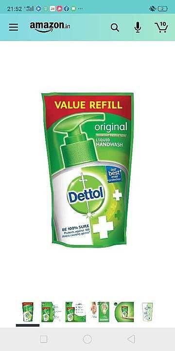 Dettol hand wash refill uploaded by business on 9/11/2020