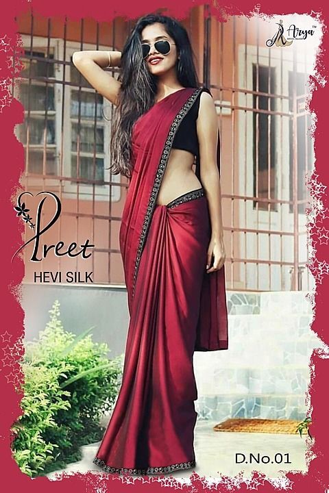 Post image Hey! Checkout my new collection called PREET SAREE
.
