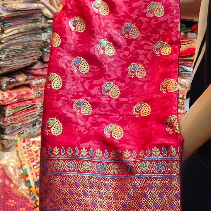 Silk saree uploaded by Maahi creations on 9/20/2021