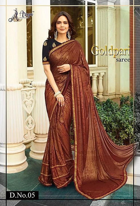 Post image Hey! Checkout my new collection called GoldPari SAREE 
.